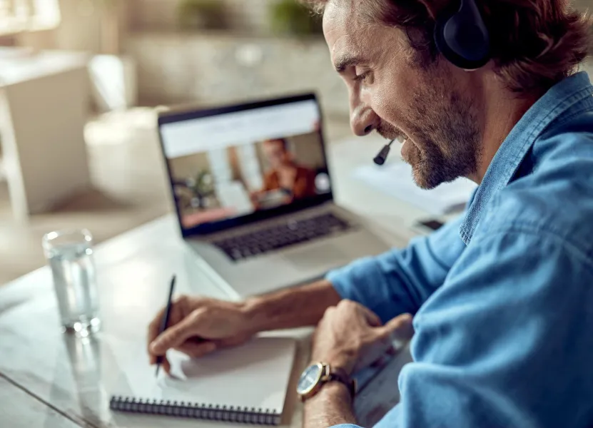 Men on Laptop